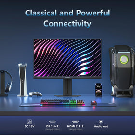 INNOCN 27G2T slim bezel design for seamless multi-monitor setups.