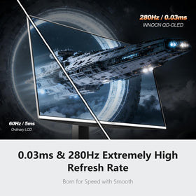 INNOCN monitor offers HDMI 2.1 and DisplayPort connectivity for consoles and PC.