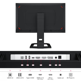 INNOCN 32-inch gaming setup on a clean desk for immersive play