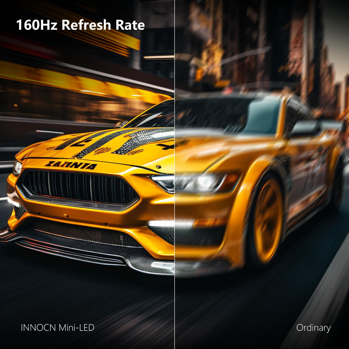 INNOCN 32-inch HDR1000 mini-LED backlight image with vivid contrast