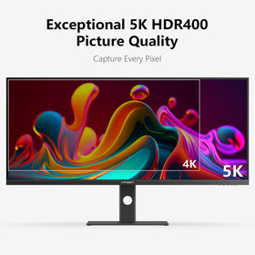 Close-up of INNOCN 40C1U color gamut with vivid sRGB and DCI-P3 coverage.