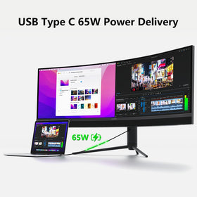 INNOCN 45C1R ports and connectivity for flexible setups including USB-C and HDMI