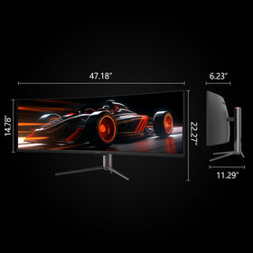INNOCN 49C1R 32:9 ultrawide screen supports expansive workflow and gaming view.