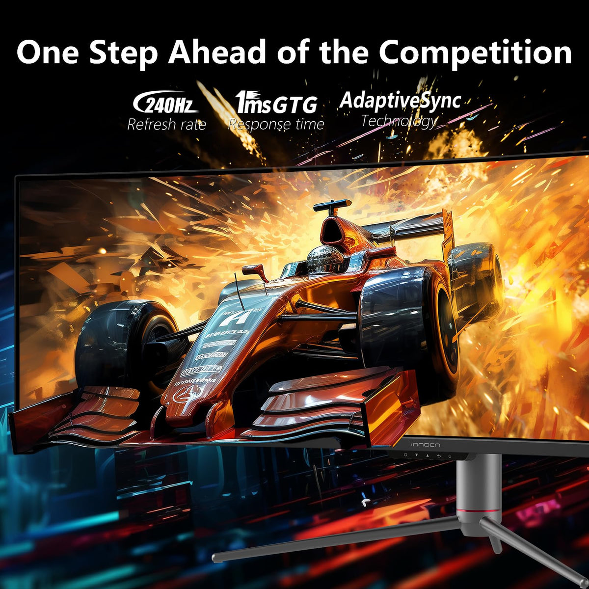 INNOCN 49C1S 240Hz refresh rate for smooth gameplay