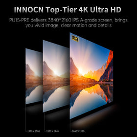 INNOCN PU15-Pre battery in use illustrates hours of portable productivity.