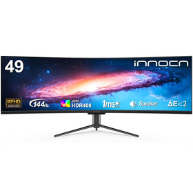 INNOCN ultrawide 49-inch curved monitor offers a panoramic view for multitasking and entertainment.