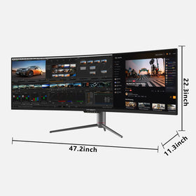 INNOCN PIP/PBP enables split-screen multitasking for enhanced productivity.