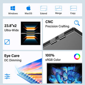 InnoView 100 Hz refresh rate provides smooth motion during editing and fast tasks.