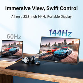 InnoView 1080p full HD display delivering crisp visuals for work and media