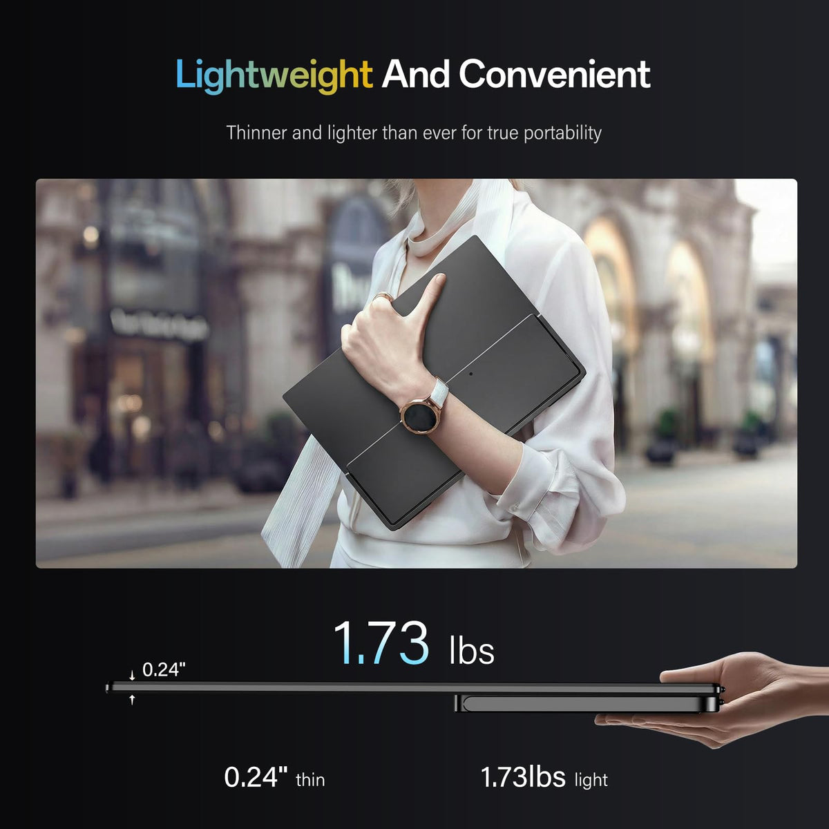 InnoView 144Hz with FreeSync for smoother mobile gaming