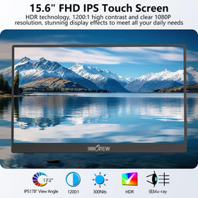 InnoView 15.6-inch monitor in case emphasizes portable protection during travel
