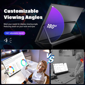 InnoView 23.8-inch monitor connected to PS5/Switch for gaming