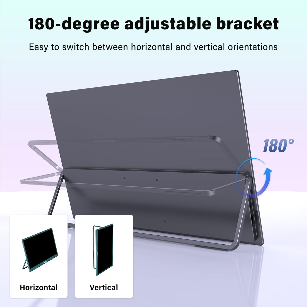 InnoView 4K portable monitor compact travel-friendly design for on-the-road work