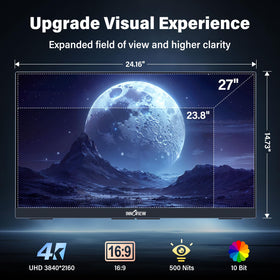 InnoView built-in speakers and 3.5mm jack for instant audio.