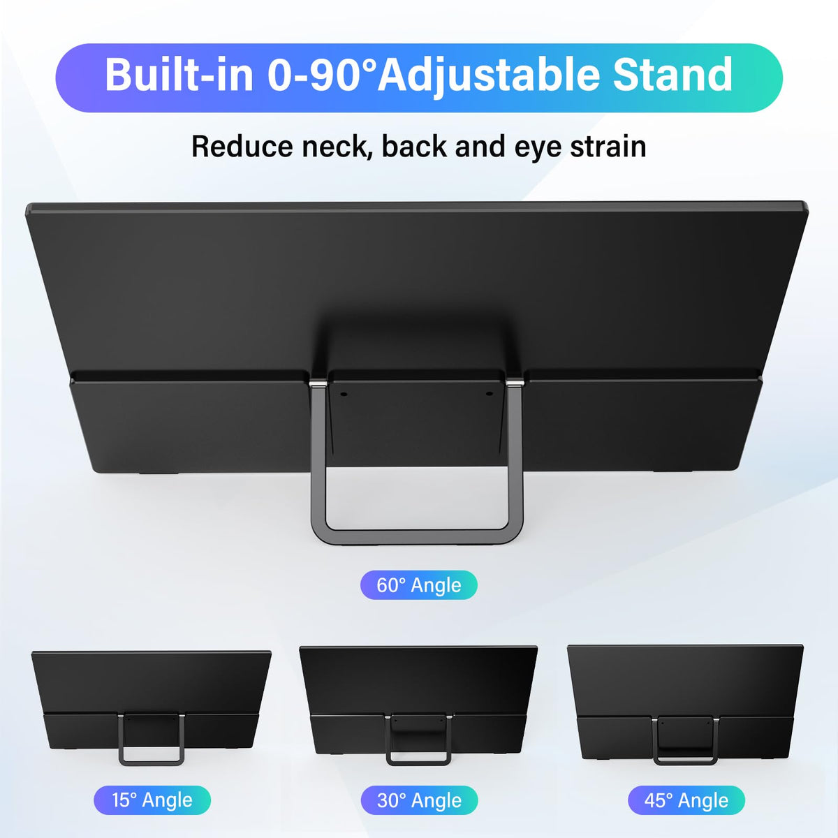 InnoView monitor features quick-access controls for easy setup.
