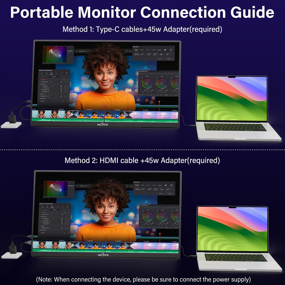 InnoView HDR with FreeSync delivers tear-free smooth action