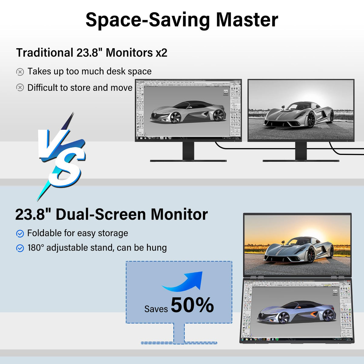 InnoView plug-and-play with Mac and Windows for quick setups.