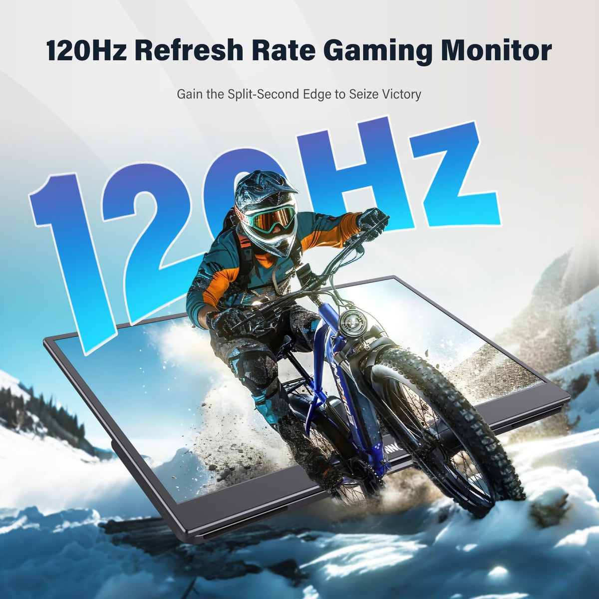 InnoView 120Hz display enables smooth gaming on compatible devices.