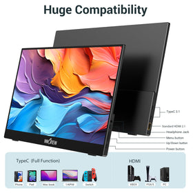 InnoView dual USB-C ports plus HDMI for flexible plug-and-play connections