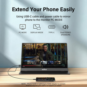 InnoView protective cover doubles as a stand for versatile viewing