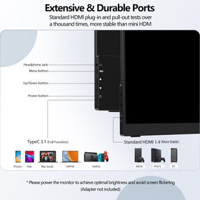 InnoView 15.6-inch protective sleeve protects the screen on the go