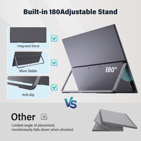 InnoView ultra-thin 0-25 inch design for easy carry.