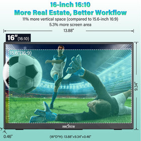 InnoView portable stand design image highlights lightweight setup on the go.