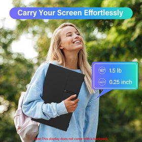 InnoView 15.6-inch monitor with an ultrathin profile for travel.