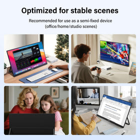 InnoView USB-C and HDMI connectivity supports many devices