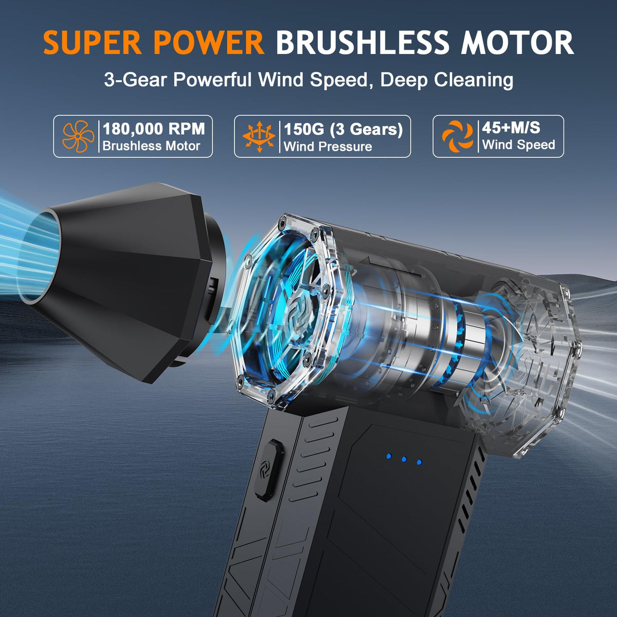 Inpoipsor nozzles and brushes laid out, attachment versatility benefit