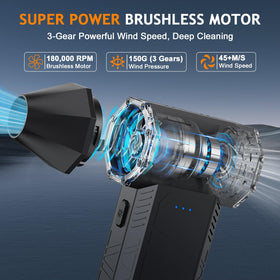 Inpoipsor nozzles and brushes laid out, attachment versatility benefit