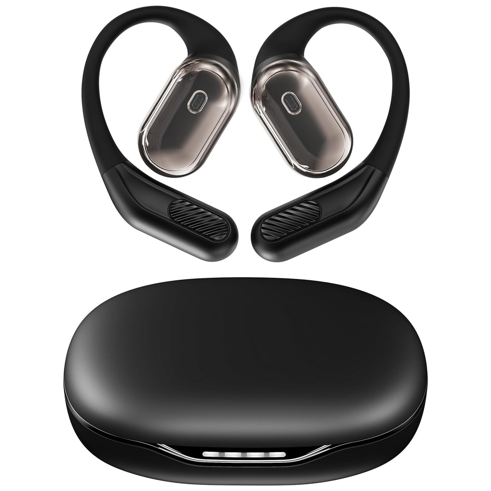 inscamera front packaging showing earbuds and case with clear product view and benefits