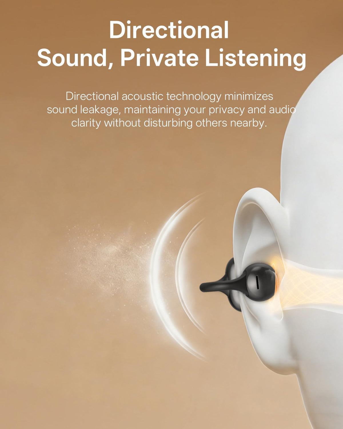 Inscamera open-ear buds maintain awareness during audio use