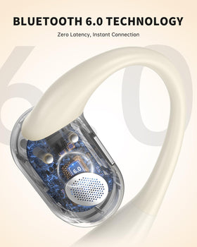inscamera earbuds held in hand to show compact size and portability