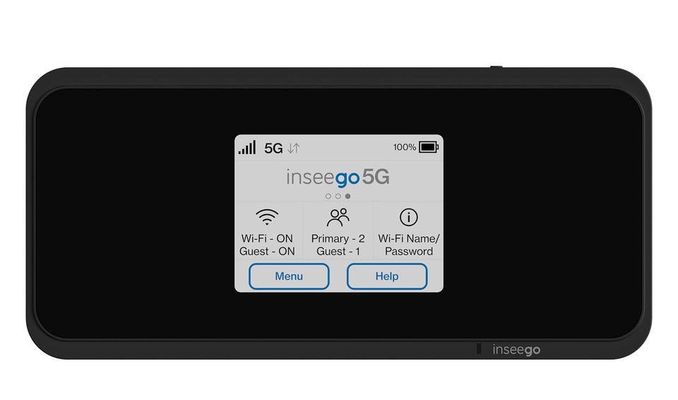 Inseego MiFi M2000 front view for portable, reliable internet.