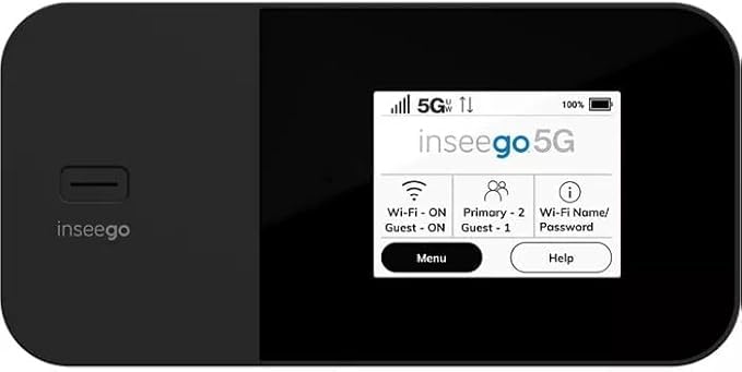 Inseego MiFi X Pro 5G coverage demonstrates fast, reliable connectivity for on-the-go work.