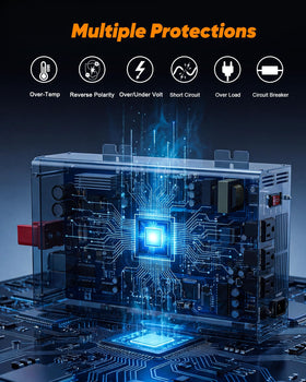 InsensVert auto switch activates within 10 ms to keep pumps running