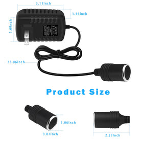 inShareplus product safety label and specs highlighting built-in protections