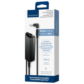 Insignia 10-foot cable extended to show flexible reach and convenience