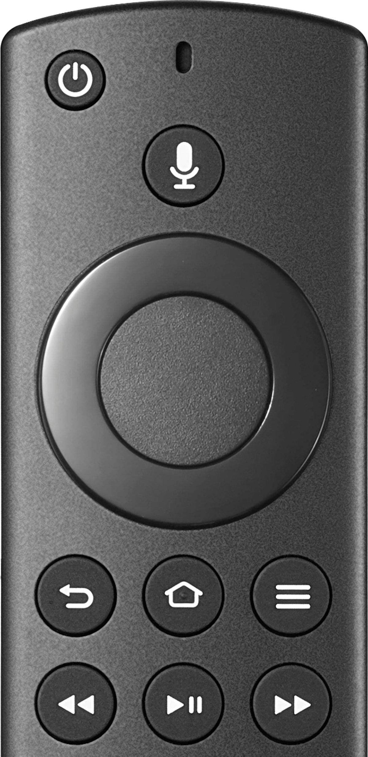 Insignia NS-RCFNA-21 back view showing slim, comfortable grip