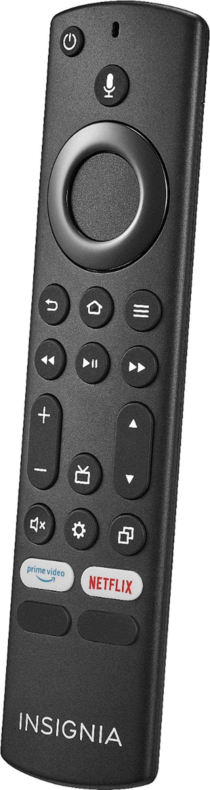 Insignia NS-RCFNA-21 side keys for tactile navigation