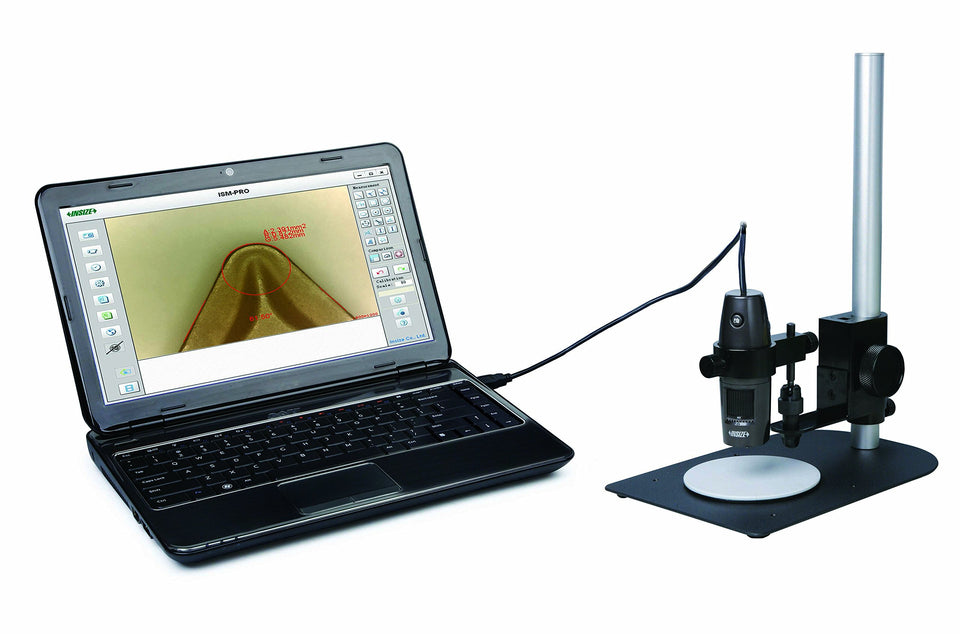 INSIZE ISM-PM200SA digital measuring microscope for precise part inspection and measurement