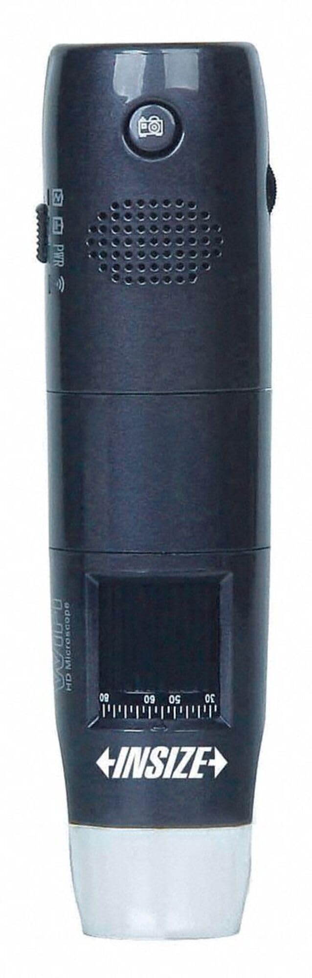 INSIZE ISM-WF200 Wi‑Fi digital measuring microscope shows magnified view for precise measurements