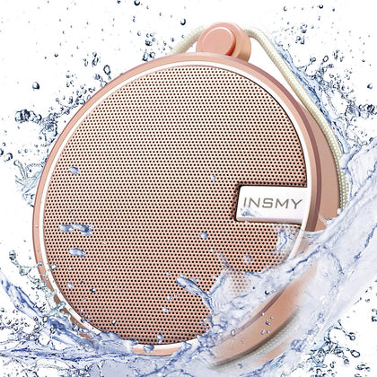 INSMY C12 front packaging in cashmere pink showing compact design and portability