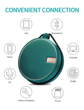 INSMY C12 showing TF card slot and control buttons, easy offline playback
