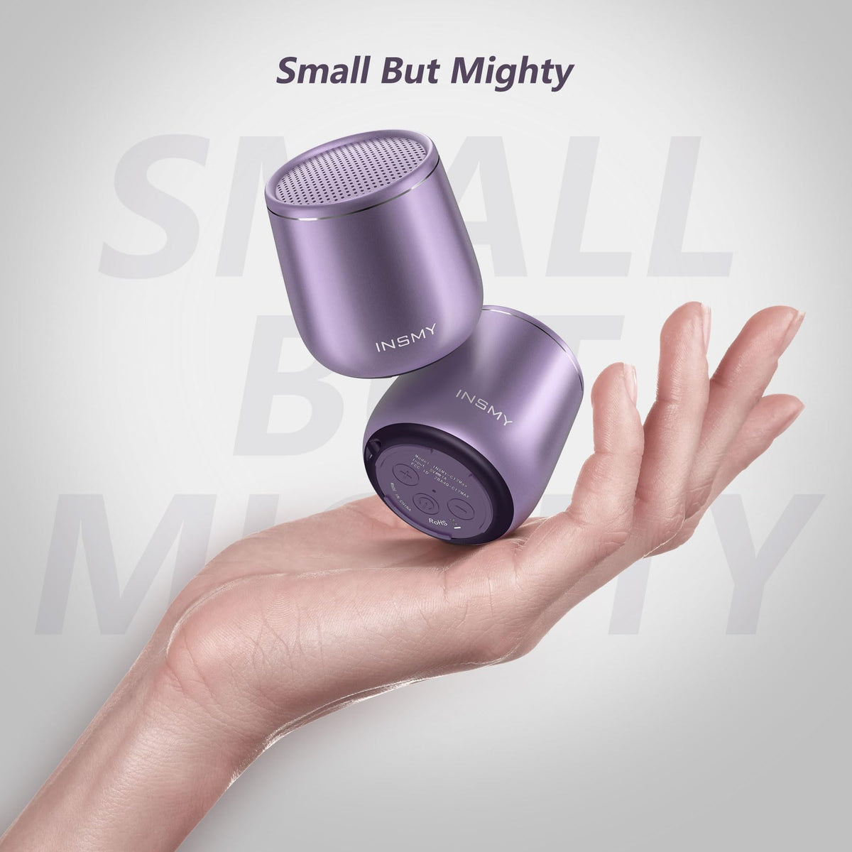 INSMY C17-MAX compact metal body for easy portability