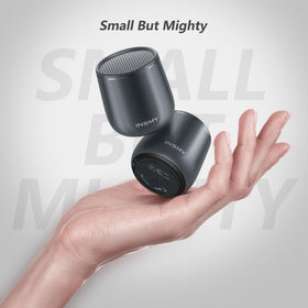 INSMY punchy bass mini speaker delivers strong low-end for on-the-go listening