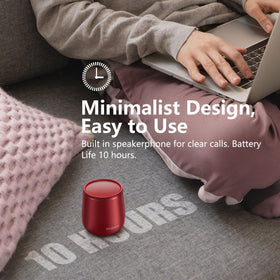 INSMY speaker offers up to 10 hours of playback.