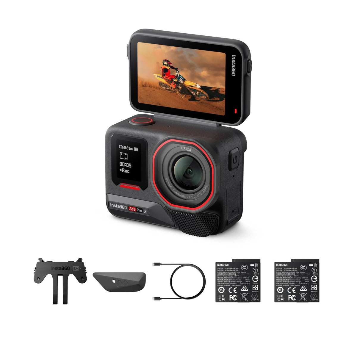 Insta360 Ace Pro 2 8K sensor renders ultra-detailed action footage for immersive videos