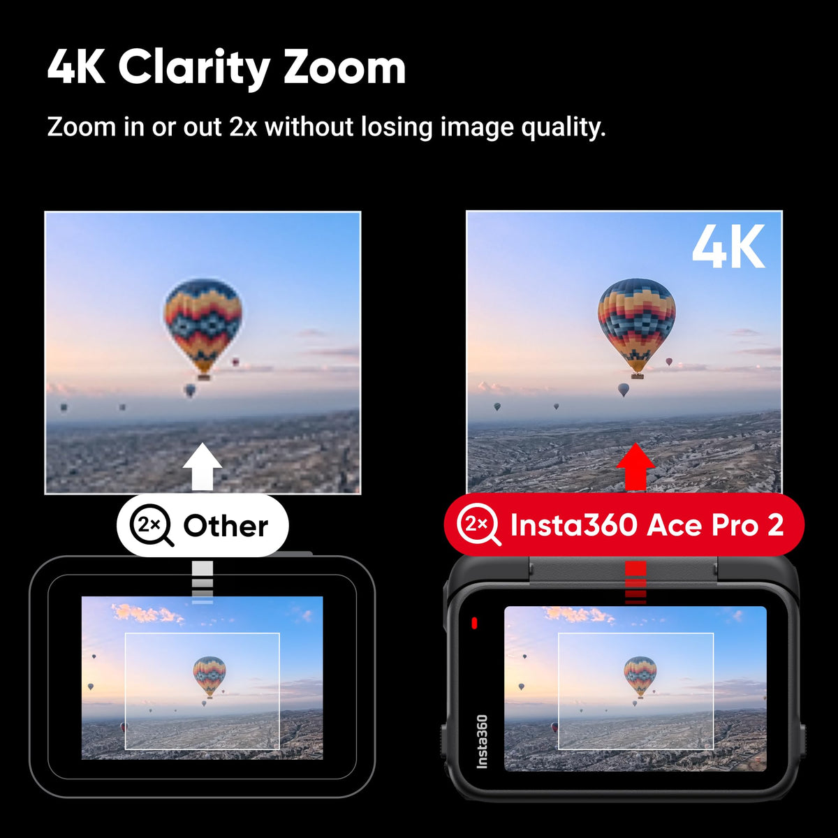 Insta360 Ace Pro 2 MegaView wide-angle lens frames broad landscape scenes